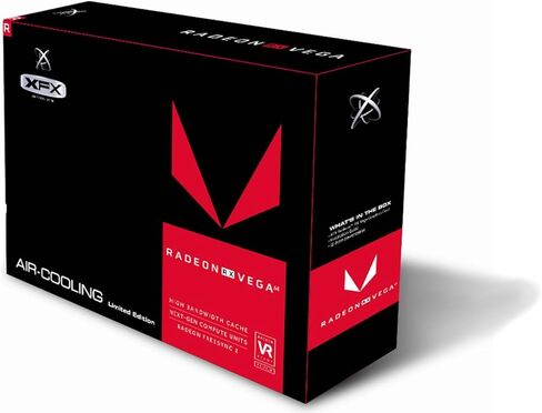 XFX Radeon Rx Vega 64 8GB HBM2 3xDP HDMI Graphic Cards RX-VEGMTSFX6 (Renewed) in Kuwait