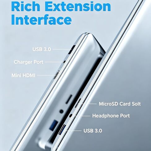 كمبيوتر محمول 15.6 بوصة بدقة FHD، ذاكرة وصول عشوائي 8 جيجابايت ومحرك أقراص SSD سعة 256 جيجابايت، كمبيوتر محمول N5100، قارئ بصمات الأصابع، لوحة مفاتيح بإضاءة خلفية، كمبيوتر محمول رفيع للأعمال للطلاب للعمل المدرسي والمنزل، فضي in Kuwait