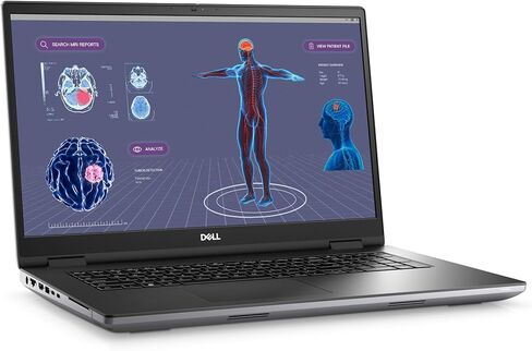 محطة العمل المحمولة Dell Precision 7780 - شاشة 17.3 بوصة FHD 500 nits - Intel Core i9-13950HX 24-Core - ذاكرة الوصول العشوائي CAMM سعة 128 جيجابايت - SSD 1 تيرابايت - NV RTX 2000 ADA (8 جيجابايت GDDR6) - Windows 11 pro in Kuwait