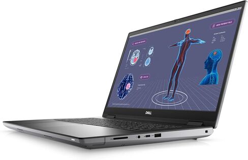 محطة العمل المحمولة Dell Precision 7780 - شاشة 17.3 بوصة FHD 500 nits - Intel Core i9-13950HX 24-Core - ذاكرة الوصول العشوائي CAMM سعة 128 جيجابايت - SSD 1 تيرابايت - NV RTX 2000 ADA (8 جيجابايت GDDR6) - Windows 11 pro in Kuwait