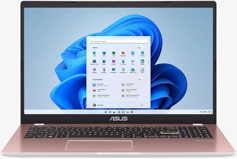 Asus L510MA-WH21 Pentium® Silver N6000 128GB eMMC 4GB 15.6 بوصة Full HD (1920 x 1080) IPS عرض WIN11 S ​​Rose Pink Microsoft 365 Personal لمدة عام واحد، L510KA-WH21-P in Kuwait
