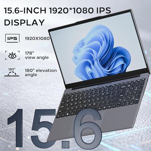 أجهزة الكمبيوتر المحمولة Phatom مقاس 15.6 بوصة FHD، متوافقة مع نظام التشغيل Windows 11، Core M3 (Beats Pentium، Celeron)، مروحة تبريد، ذاكرة الوصول العشوائي 4 جيجابايت، SSD 128 جيجابايت، تدعم ما يصل إلى 2 تيرابايت خارجي، HDMI، للأعمال والطلاب in Kuwait