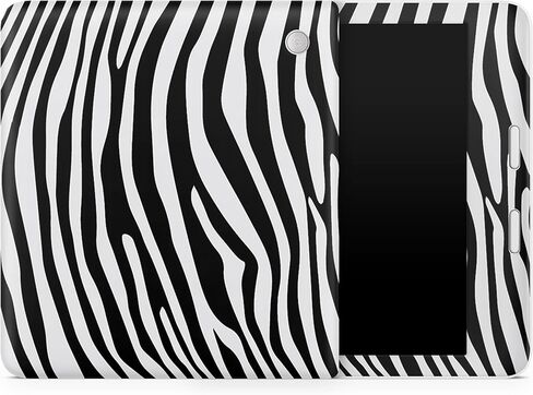 Tablet Skin Compatible with Kobo Libra 2 (2023) - Black Zebra - Premium 3M Vinyl Protective Wrap Decal Cover - Easy to Apply | Crafted in The USA by MightySkins in Kuwait