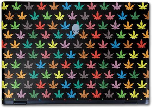 Laptop Skin Compatible with Alienware M16 R2 (2024) - Sticky Icky Icky - Premium 3M Vinyl Protective Wrap Decal Cover - Easy to Apply | Crafted in The USA by MightySkins in Kuwait