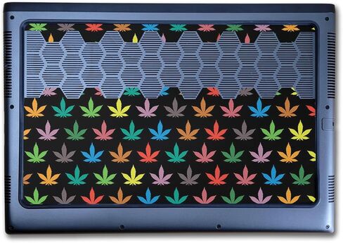Laptop Skin Compatible with Alienware M16 R2 (2024) - Sticky Icky Icky - Premium 3M Vinyl Protective Wrap Decal Cover - Easy to Apply | Crafted in The USA by MightySkins in Kuwait