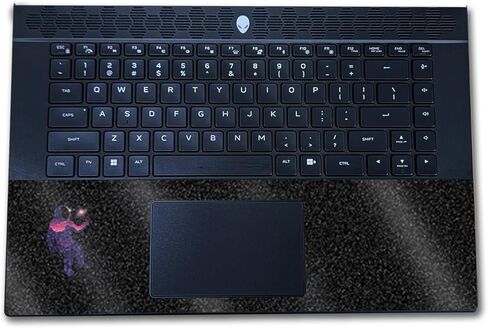 غلاف كمبيوتر محمول لامع لامع متوافق مع Alienware M16 R2 (2024) - رائد فضاء - غطاء لاصق واقٍ من الفينيل 3M ممتاز - سهل التطبيق | صُنع في الولايات المتحدة الأمريكية بواسطة MightySkins in Kuwait
