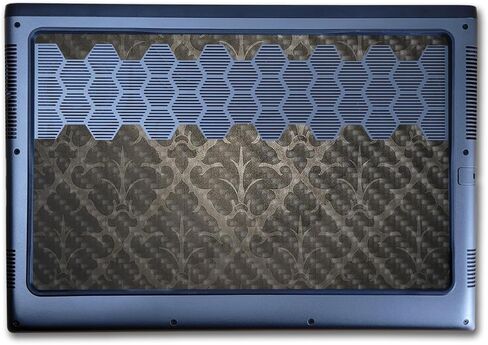 غلاف كمبيوتر محمول من ألياف الكربون متوافق مع Alienware M16 R2 (2024) - أناقة عتيقة - غطاء لاصق واقٍ من الفينيل 3M ممتاز - سهل التطبيق | صُنع في الولايات المتحدة الأمريكية بواسطة MightySkins in Kuwait