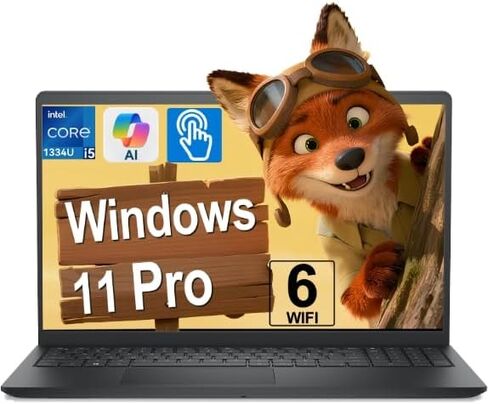 كمبيوتر محمول Dell Inspiron 15 3530 بشاشة تعمل باللمس، Intel 10-Core i5 1334U، ذاكرة وصول عشوائي 64 جيجابايت، 2 تيرابايت SSD، شاشة FHD مضادة للتوهج 15.6 بوصة، Wi-Fi 6، Ai Copilot، Windows 11 Pro، للأعمال والطلاب in Kuwait