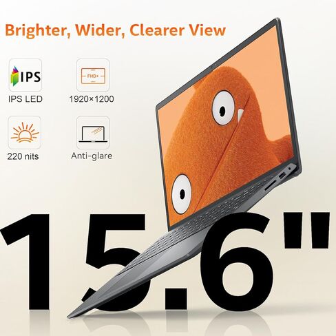 كمبيوتر محمول Dell Inspiron 15 3530 بشاشة تعمل باللمس، Intel 10-Core i5 1334U، ذاكرة وصول عشوائي 64 جيجابايت، 2 تيرابايت SSD، شاشة FHD مضادة للتوهج 15.6 بوصة، Wi-Fi 6، Ai Copilot، Windows 11 Pro، للأعمال والطلاب in Kuwait