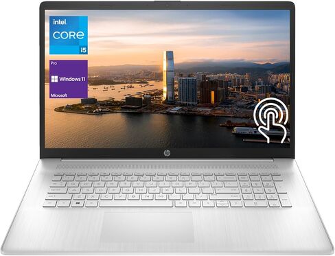 HP 15.6" Touchscreen Laptop, Intel Core i7-1355U (10-Core, Up to 5.0GHz), 32GB RAM 1TB SSD Windows 11 Pro, 15.6" FHD IPS, Copilot AI, Numeric Keyboard, Type-c, Patented KB Kit in Kuwait