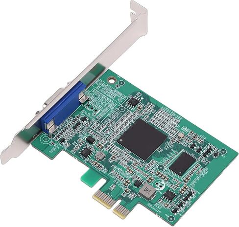 بطاقة رسومات Zopsc PCIe، ذاكرة فيديو 512 ميجابايت، واجهة VGA، استهلاك منخفض للطاقة، بدون توصيل وتشغيل، مع واجهة PCI بفتحة مزدوجة للكمبيوتر المكتبي، أوضاع عرض متعددة in Kuwait