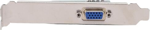 بطاقة رسومات Zopsc PCIe، ذاكرة فيديو 512 ميجابايت، واجهة VGA، استهلاك منخفض للطاقة، بدون توصيل وتشغيل، مع واجهة PCI بفتحة مزدوجة للكمبيوتر المكتبي، أوضاع عرض متعددة in Kuwait