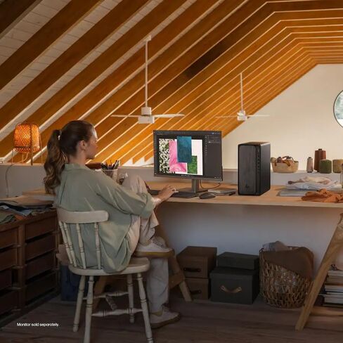 سطح المكتب HP OmniDesk، AMD Ryzen 5 8500G، ذاكرة وصول عشوائي DDR5 سعة 16 جيجابايت، محرك أقراص SSD سعة 512 جيجابايت، 10 منافذ USB (A/C)، Wi-Fi 6، RJ-45، كيلو بايت وماوس، مثالي للاستخدام المشترك متعدد المستخدمين (المنزل/المكتب/الإنتاجية)، Windows 11 Home، ح in Kuwait