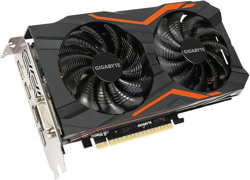 بطاقة رسومات جيجابايت جيفورس GTX 1050 2GB G1 GAMING (GV-N1050G1GAMING-2GD) (متجددة) in Kuwait