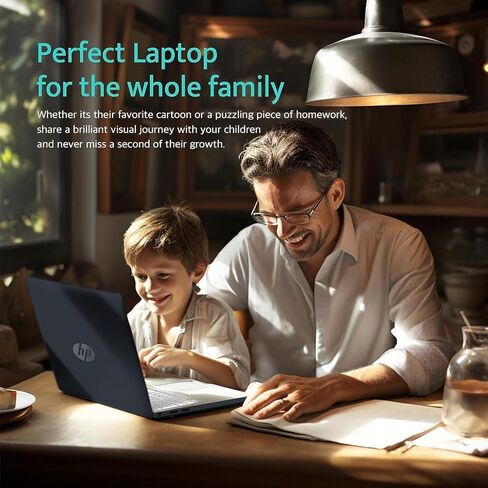 HP New G10 15.6" FHD Business Laptop, AMD Ryzen 7 7730U Processor (Beats i7-1355U), 32GB RAM, 512GB SSD, Spill-Resistant Keyboard, Up to 12hrs Battery Life, Windows 11 Pro, WOWPC Recovery USB in Kuwait