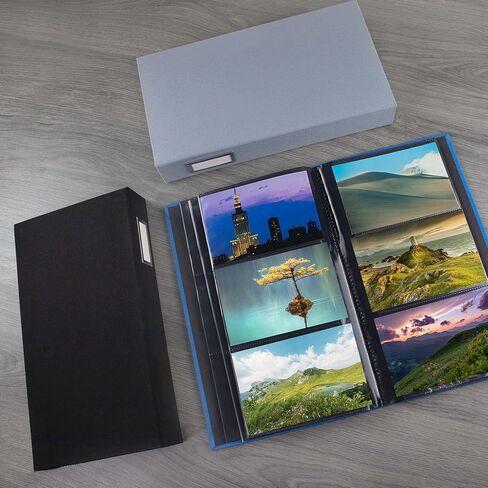 Itoya ProFolio ألبوم أرشيفي فاخر من القماش الرمادي 3-Up 240 ألبوم صور مطبوع 4x6 in Kuwait
