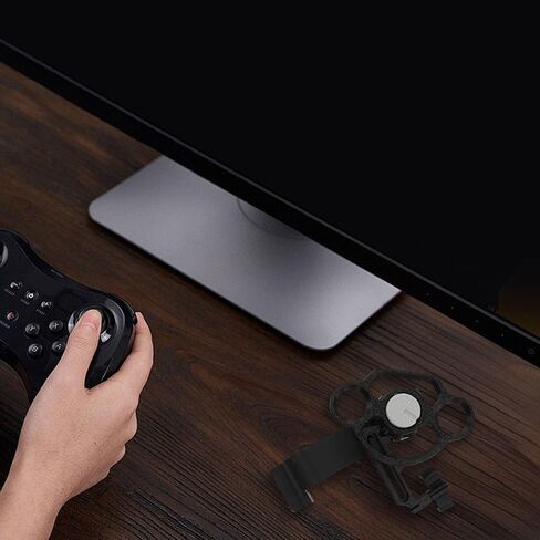 عجلة قيادة لعبة سباق Vasiumic لوحدات التحكم، تصميم مدمج مقاس 10 × 6.5 × 5.7 سم مع قبضة مريحة، من أجل بناء جيش التحرير الشعبى الصينى، لمسة نهائية سوداء أنيقة، تعزيز الواقعية in Kuwait