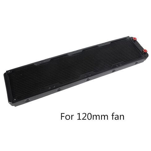 Aluminum Water Cooling Radiator 18 Tubes Heat Exchanger CPU Heatsink Cooler Fast Heat Dissipation for Computer Aluminum Radiator in Kuwait