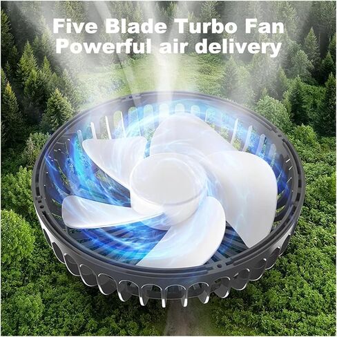 USB Powered Car Cooling Fan 3 Speeds Car Seat Headrest Fan Cooling Backseat Fan for Sedan SUV Truck Van in Kuwait