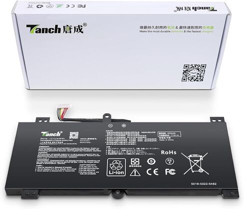 Genuine Laptop BatteryC41N1731 0B200-03400200 02940000 02990000 4ICP5/70/81 C41PNJ5 CA436981G Replacement forAsus ROG StrixScar II GL504GM-ES182T GL504GW-DS74 GL504GV GL704GM G531GW GU GV G731GW GV GU in Kuwait