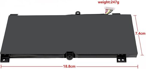 Genuine Laptop BatteryC41N1731 0B200-03400200 02940000 02990000 4ICP5/70/81 C41PNJ5 CA436981G Replacement forAsus ROG StrixScar II GL504GM-ES182T GL504GW-DS74 GL504GV GL704GM G531GW GU GV G731GW GV GU in Kuwait