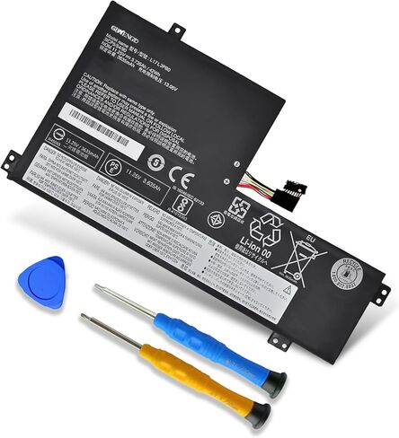 L17L3PB0 L17M3PB0 L17C3PG0 L18D3PG1 11.4V 42Wh/3685mAh بطارية الكمبيوتر المحمول لينوفو Chromebook 100e 300e 500e 500e-81ES 300e-81MB 100e-81ER 100e-81MA C340-11 سلسلة S340-14 100E in Kuwait