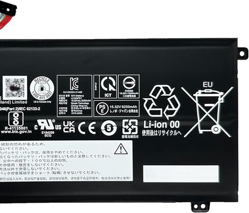 بطارية الكمبيوتر المحمول L21M4PE1 99.99Wh 6443mAh 15.52V متوافقة مع Lenovo Legion S7 16IAH7 / Legion S7 16ARHA7 / Yoga 7 16IAH7 Series L21C4PE1 L21B4PE1 SB11F29419 5B11F29413 SB11N52215 in Kuwait