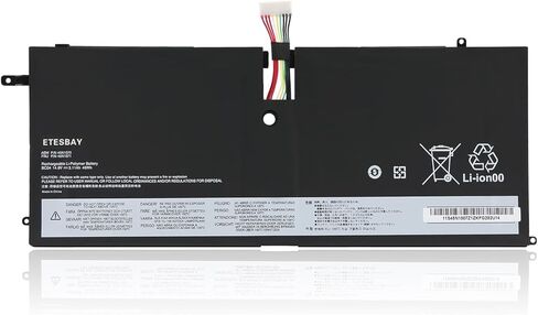 45N1070 Replacement Battery Compatible with Lenovo ThinkPad X1 Carbon 3443 3444 3448 3460 4ICP4/56/128 45N1071 14.8V 3110mAh/46Wh in Kuwait