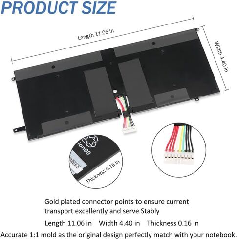45N1070 Replacement Battery Compatible with Lenovo ThinkPad X1 Carbon 3443 3444 3448 3460 4ICP4/56/128 45N1071 14.8V 3110mAh/46Wh in Kuwait