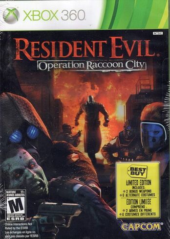 Resident Evil: Operation Raccoon City Best Buy Limited Edition - أجهزة إكس بوكس ​​360 (متجددة) in Kuwait