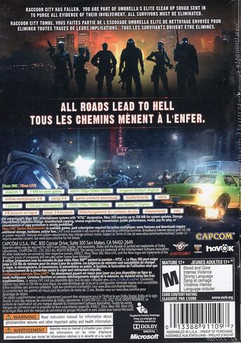 Resident Evil: Operation Raccoon City Best Buy Limited Edition - أجهزة إكس بوكس ​​360 (متجددة) in Kuwait