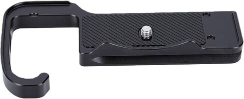 Dpofirs Camera Arrow Storage Case Baseplate, Aluminum Alloy QR Plate Handle with Dual Threaded 1/4 Inch 3/8 Inch Holes and Anti Slip Design for A7R5 A7M4 A7S3 A7M5 Camera in Kuwait