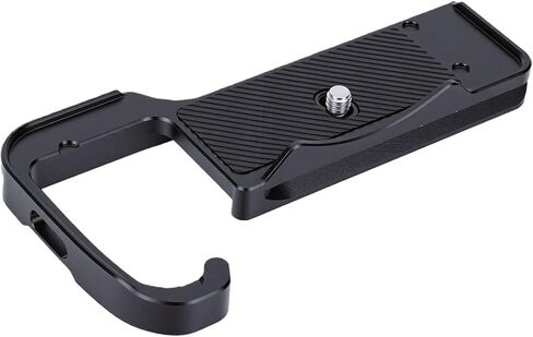 Dpofirs Camera Arrow Storage Case Baseplate, Aluminum Alloy QR Plate Handle with Dual Threaded 1/4 Inch 3/8 Inch Holes and Anti Slip Design for A7R5 A7M4 A7S3 A7M5 Camera in Kuwait