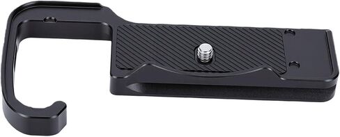 Dpofirs Camera Arrow Storage Case Baseplate, Aluminum Alloy QR Plate Handle with Dual Threaded 1/4 Inch 3/8 Inch Holes and Anti Slip Design for A7R5 A7M4 A7S3 A7M5 Camera in Kuwait