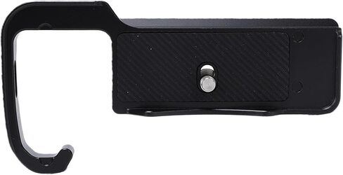 Dpofirs Camera Arrow Storage Case Baseplate, Aluminum Alloy QR Plate Handle with Dual Threaded 1/4 Inch 3/8 Inch Holes and Anti Slip Design for A7R5 A7M4 A7S3 A7M5 Camera in Kuwait