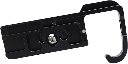 Dpofirs Camera Arrow Storage Case Baseplate, Aluminum Alloy QR Plate Handle with Dual Threaded 1/4 Inch 3/8 Inch Holes and Anti Slip Design for A7R5 A7M4 A7S3 A7M5 Camera in Kuwait