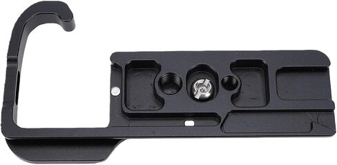 Dpofirs Camera Arrow Storage Case Baseplate, Aluminum Alloy QR Plate Handle with Dual Threaded 1/4 Inch 3/8 Inch Holes and Anti Slip Design for A7R5 A7M4 A7S3 A7M5 Camera in Kuwait