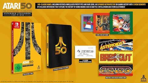 أتاري 50: الإصدار الموسع للاحتفال بالذكرى السنوية - Steelbook - Switch in Kuwait
