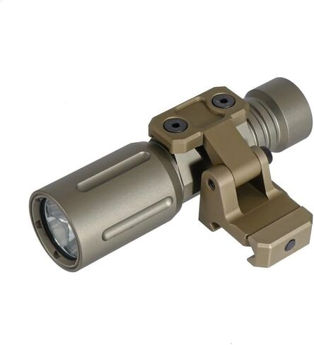 حامل مصباح يدوي Overbore Picatinny، قاعدة محول تثبيت الضوء، مناسب لضوء التدفق، SureFire Scout (غير احترافي)، Mod lite، Cloud Defensive، Reptilia، 7075 ألومنيوم، دوار قابل للتعديل، إزاحة مرتفعة، أسمر ضارب للصفرة in Kuwait