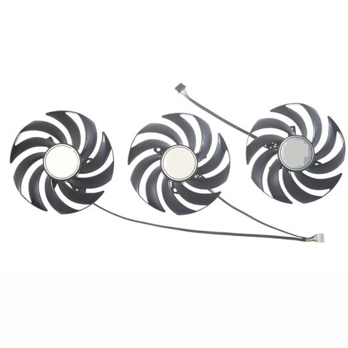 مروحة بطاقة رسومات عالية الأداء PLD09210B12HH لموصل RTX 3070 3080 3090 SUPRIM X - DC12V 0.40A 4-Pin (موصل أسود) in Kuwait