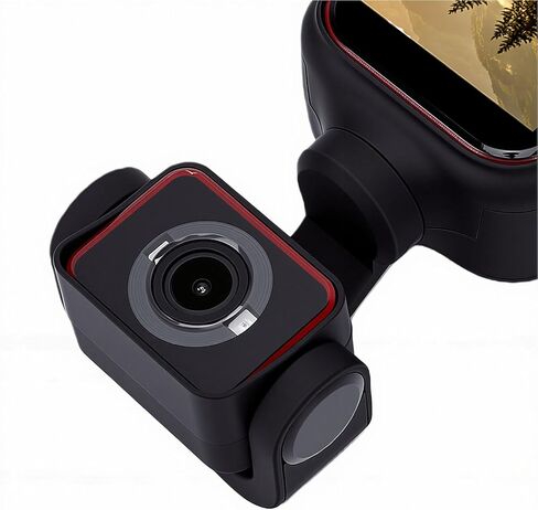 Tangxi 2K HD WiFi Action Camera, Handheld Vlogging Camera with 270 Rotating Lens, 2 Inch Display, Loop Recording, 7H Battery, Built in Condenser Mic, for Outdoor Sports in Kuwait