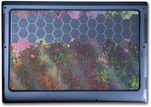 Glossy Glitter Laptop Skin Compatible with Alienware M16 R2 (2024) - Paint Drip - Premium 3M Vinyl Protective Wrap Decal Cover - Easy to Apply | Crafted in The USA by MightySkins in Kuwait