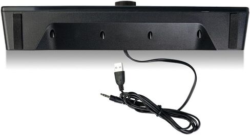 Wired PC Stereo Speakers with 3.5mm Jack, Clear Audio Compact Desktop Speakers for Laptop Monitor Home Office Gaming Multimedia in Kuwait