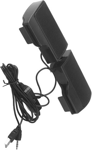 مكبر صوت محمول بمشبك USB من Toddmomy، صندوق مكبر صوت لسطح المكتب للكمبيوتر المحمول مع طاقة USB، مخرج صوت أنيق للاستخدام في المنزل والمكتب in Kuwait