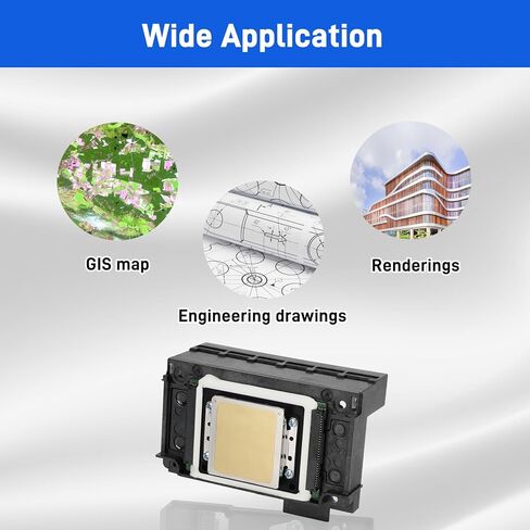 XP600 Printhead Replacement for UV DTF Printers, High-Precision 6 Color Print Head for XP600 XP601 XP510, Smooth Ink Flow & Anti-Clogging Nozzle, with 2 PCS 29 Pins Data Cable in Kuwait