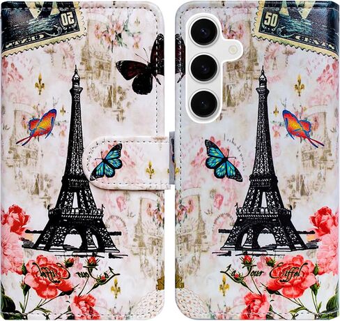 Bcov Case for Galaxy S26,Cute Brown Cat Leather Flip Phone Case Wallet Cover with Card Slot Holder Kickstand Case for Samsung Galaxy S26 in Saudi Arabia
