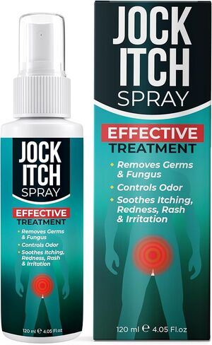 Terramed Just Think Comfort Jock Itch Spray | Itching Relief for Groin & Inner Thigh | Antifungal Jock Itch & Ringworm Spray| Deep Penetration,Soothing,Fast Absorption & Recovery in Saudi Arabia