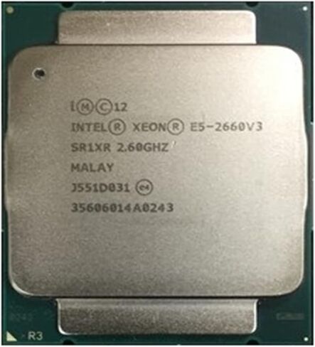 Xeon CPU E5-2660V3 SR1XR 2.60GHz 10-Core 25M LGA2011-3 E5-2660 V3 Prosesor E5 2660V3 Gratis Pengiriman 2660 X99 in Kuwait