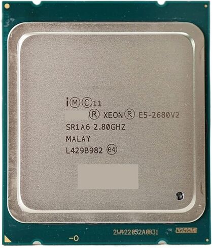 Xeon Processor E5 2680 V2 CPU 2.8 LGA 2011 SR1A6 Ten Cores Server E5-2680 E5-2680V2 in Kuwait