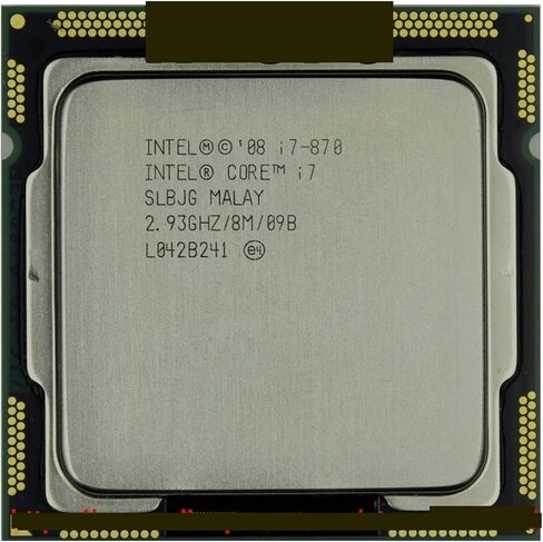 Asli I c I7 870 Quad 2.93GHz LGA1156 8M Cache 95W I7-870 Desktop CPU Gratis Pengiriman cepat Kapal in Kuwait